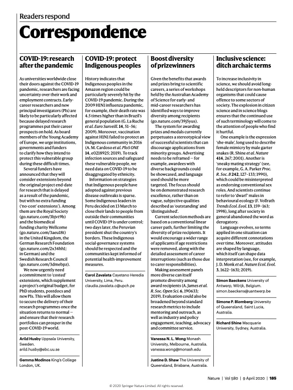 COVID-19: protect Indigenous peoples